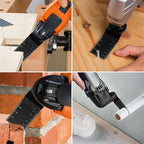 10-Piece 35mm Starlock Multi Tool Blade Set – Compatible with Bosch, Fein, Milwaukee & Makita