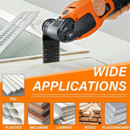 10-Piece 35mm Starlock Multi Tool Blade Set – Compatible with Bosch, Fein, Milwaukee & Makita