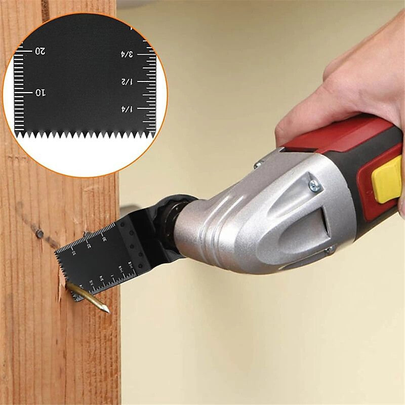 10-Piece 35mm Starlock Multi Tool Blade Set – Compatible with Bosch, Fein, Milwaukee & Makita