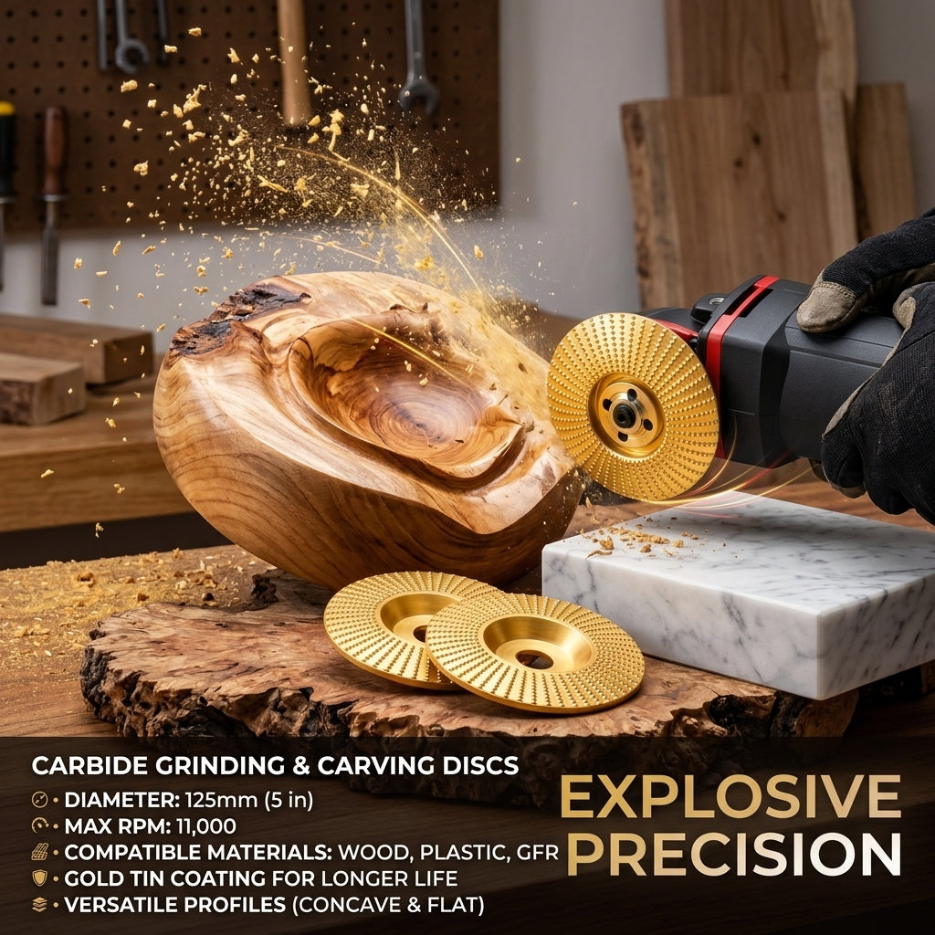 Angle Grinder Polishing Pads 3-Piece Set