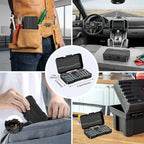 24-Piece T-Handle Ratchet Screwdriver Set – Magnetic Bits &amp; FREE Magnetizer