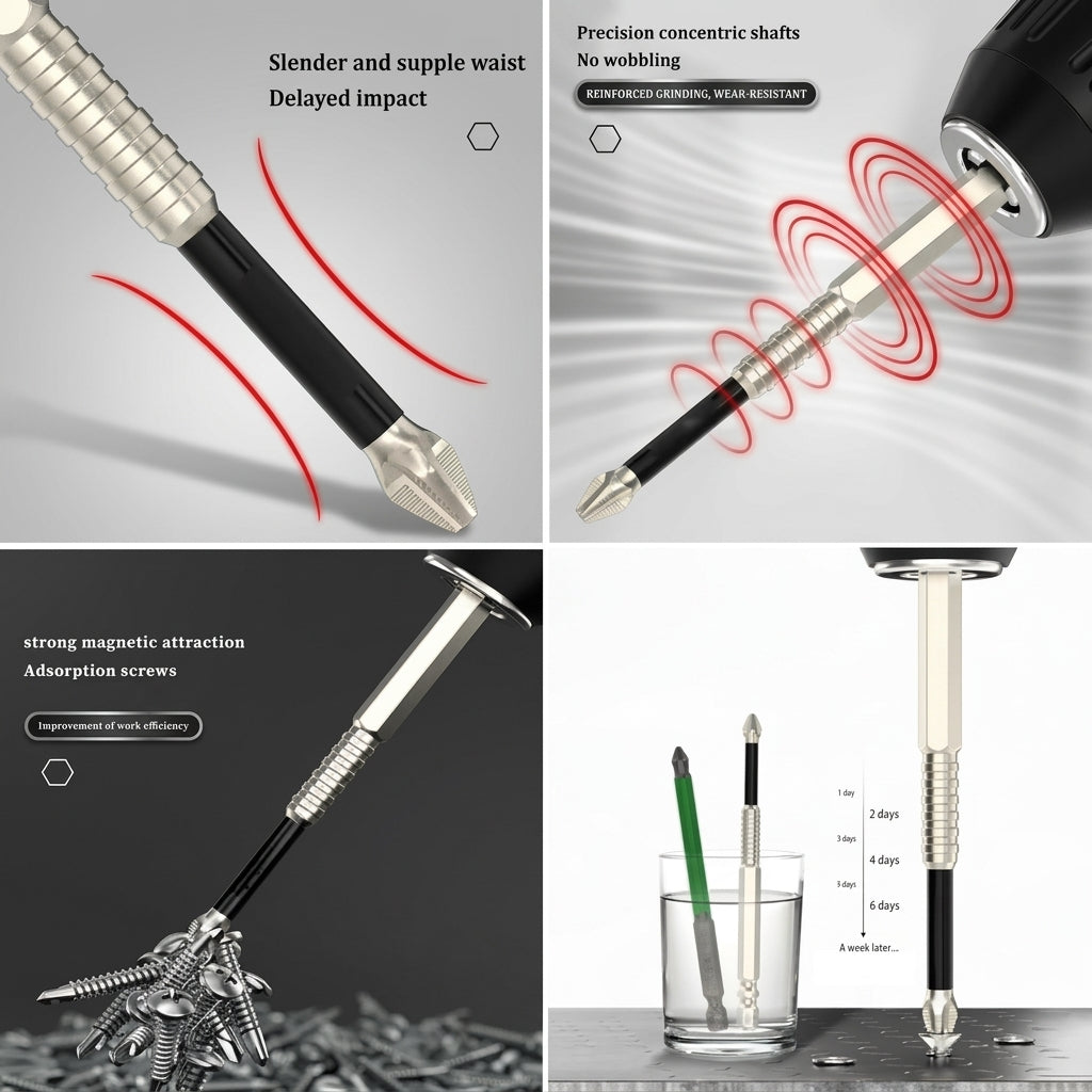Magnetic Screwdriver Drill Bit Set