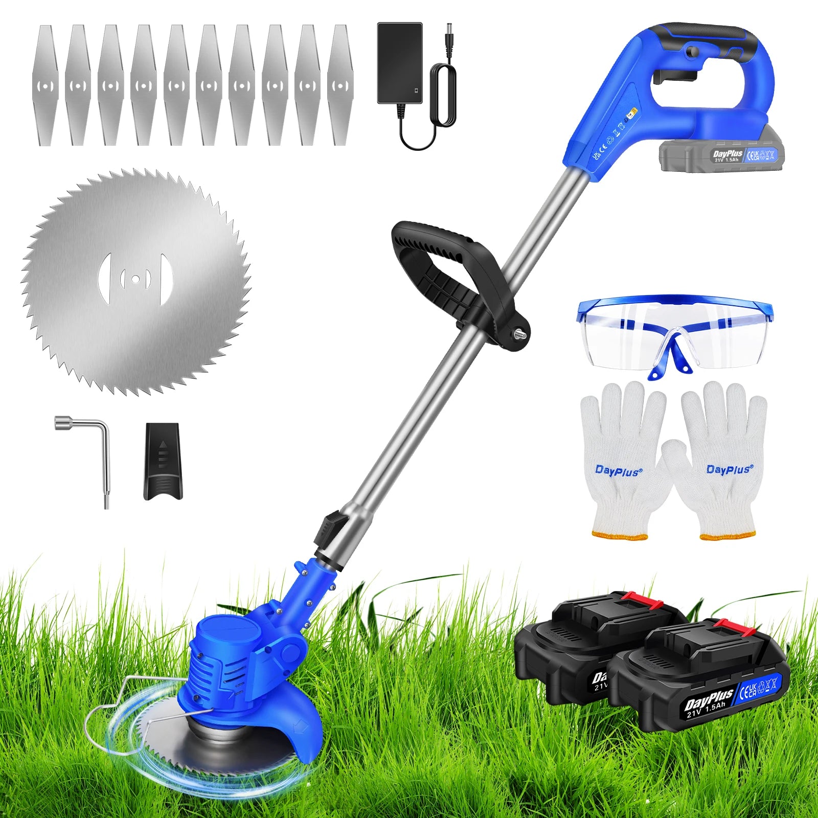3 in 1 Cordless Electric Grass Trimmer