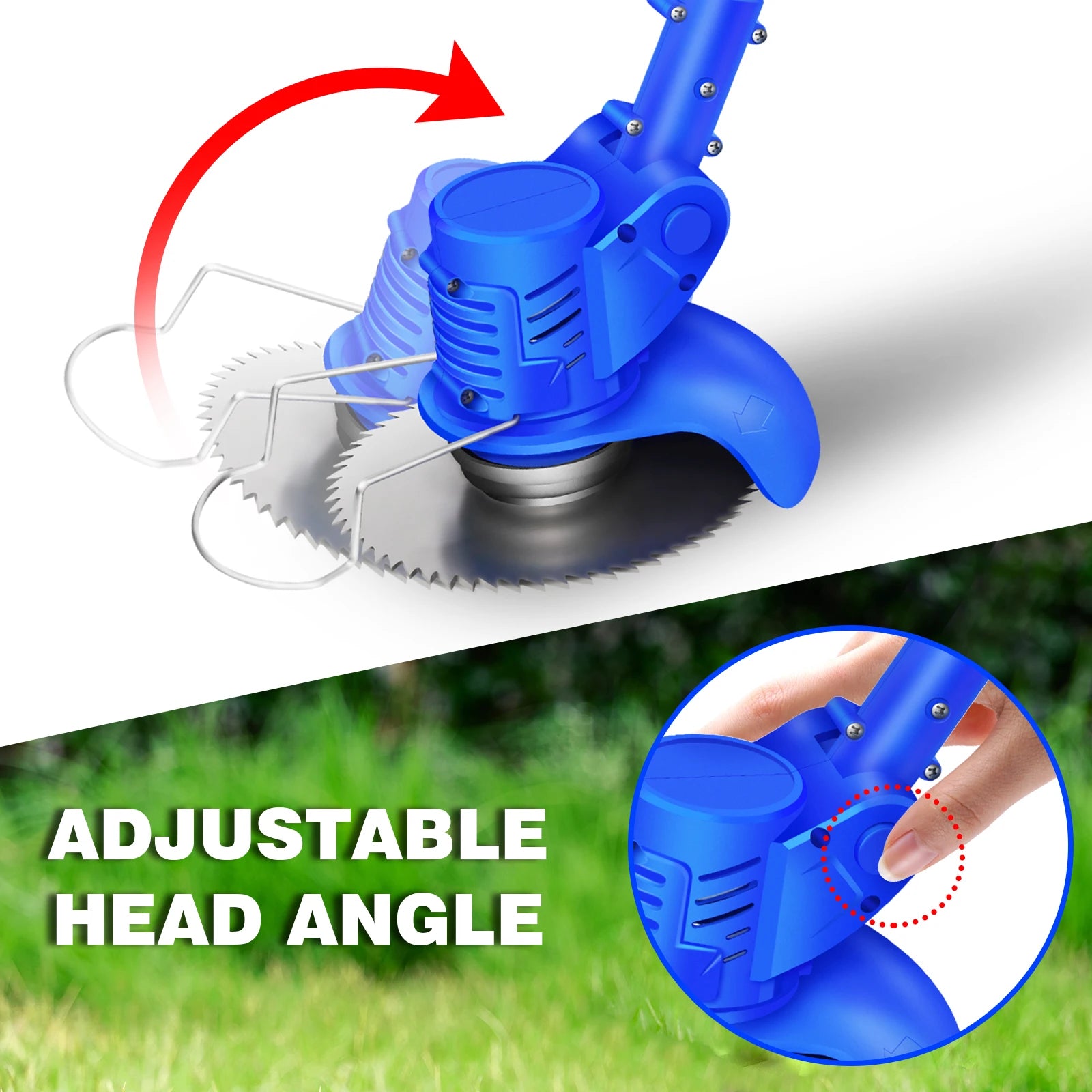 3 in 1 Cordless Electric Grass Trimmer