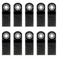 Starlock 10-Piece Multi Tool Blades 35mm | Bosch, Makita, Milwaukee Compatible