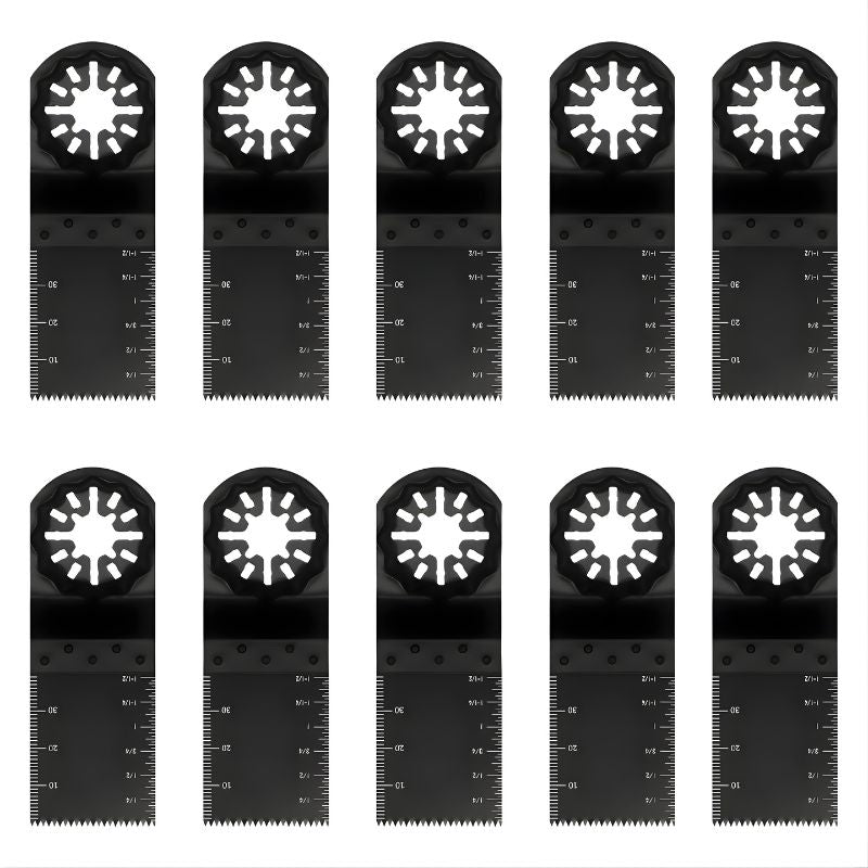 Starlock 10-Piece Multi Tool Blades 35mm | Bosch, Makita, Milwaukee Compatible