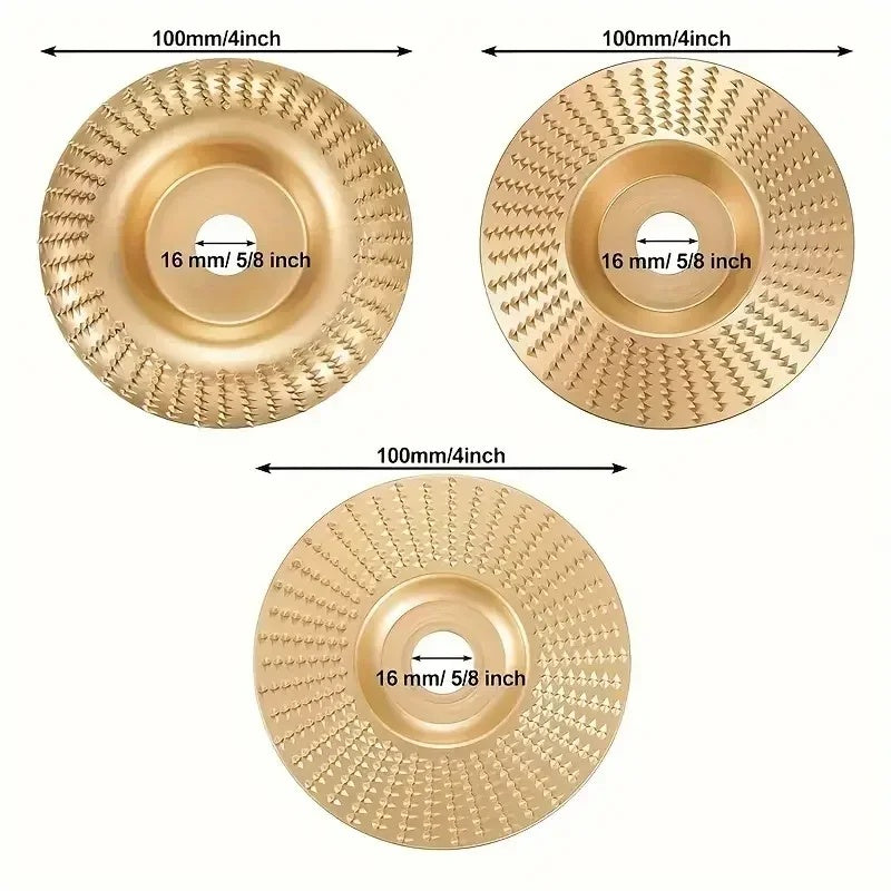 Angle Grinder Polishing Pads 3-Piece Set – Starlock Blade