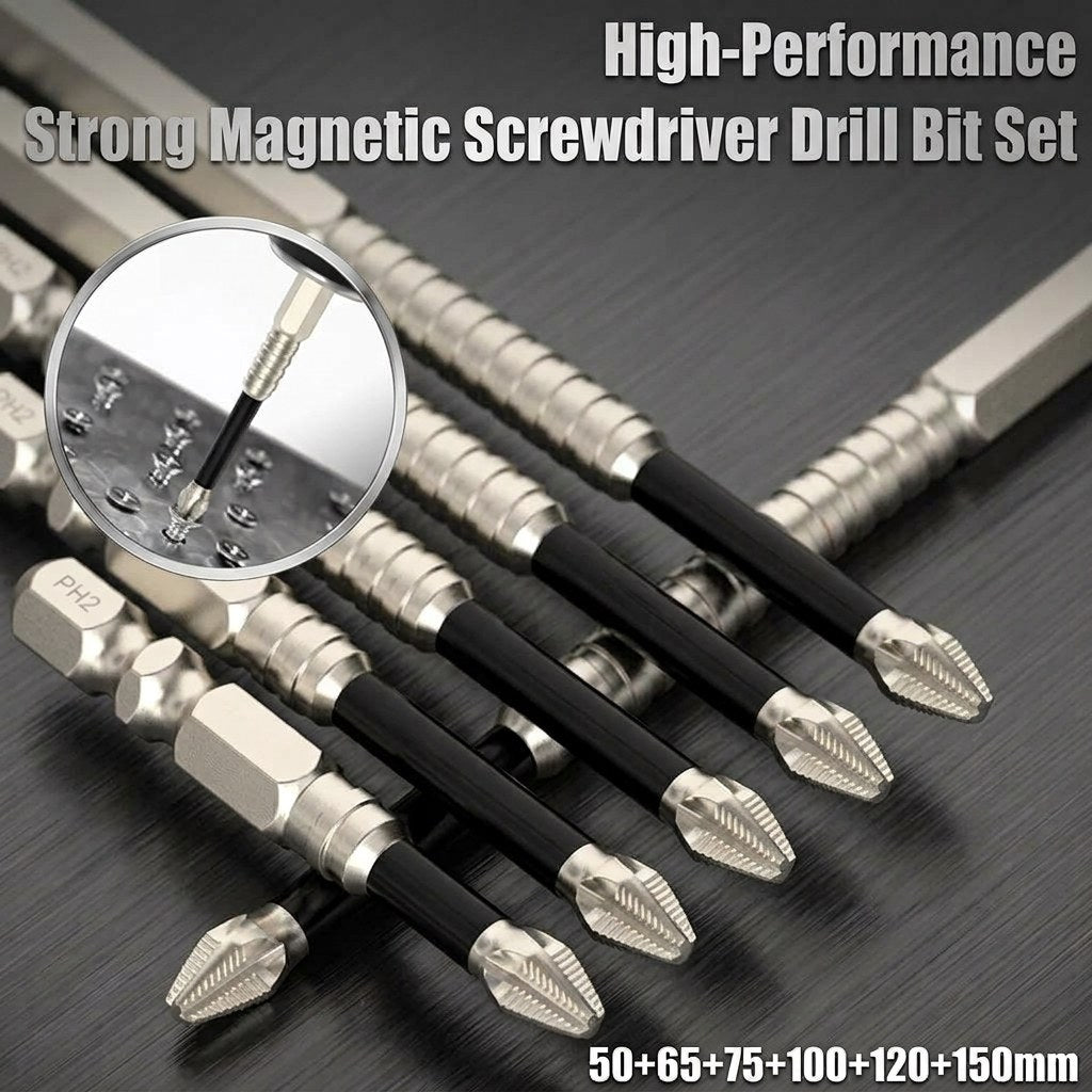 Strong Magnetic Screwdriver Drill Bit Set