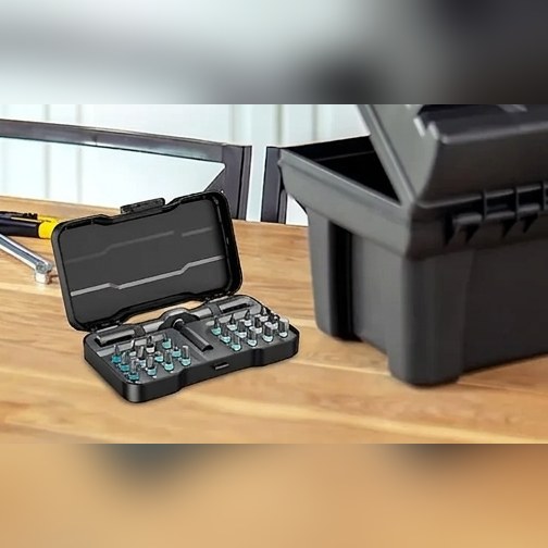 Set next to a toolbox