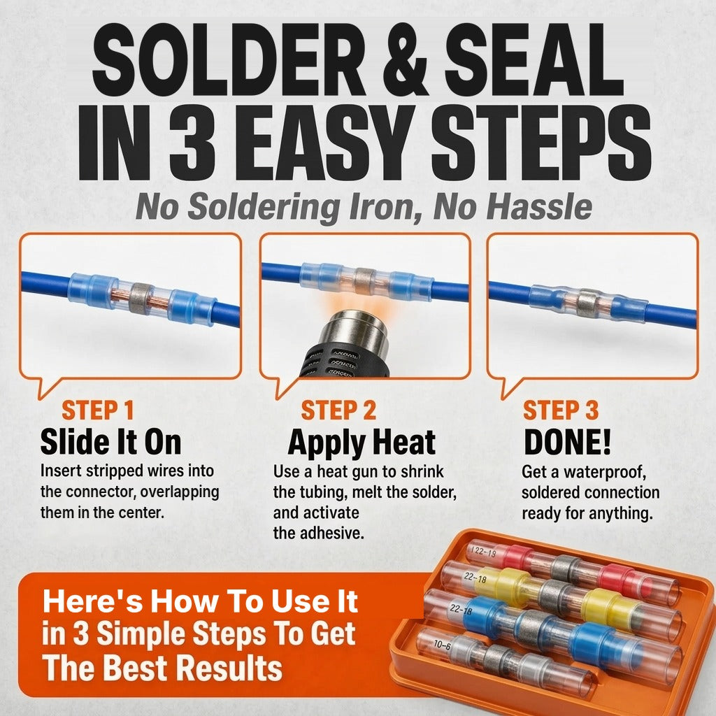 How to use in 3 easy steps